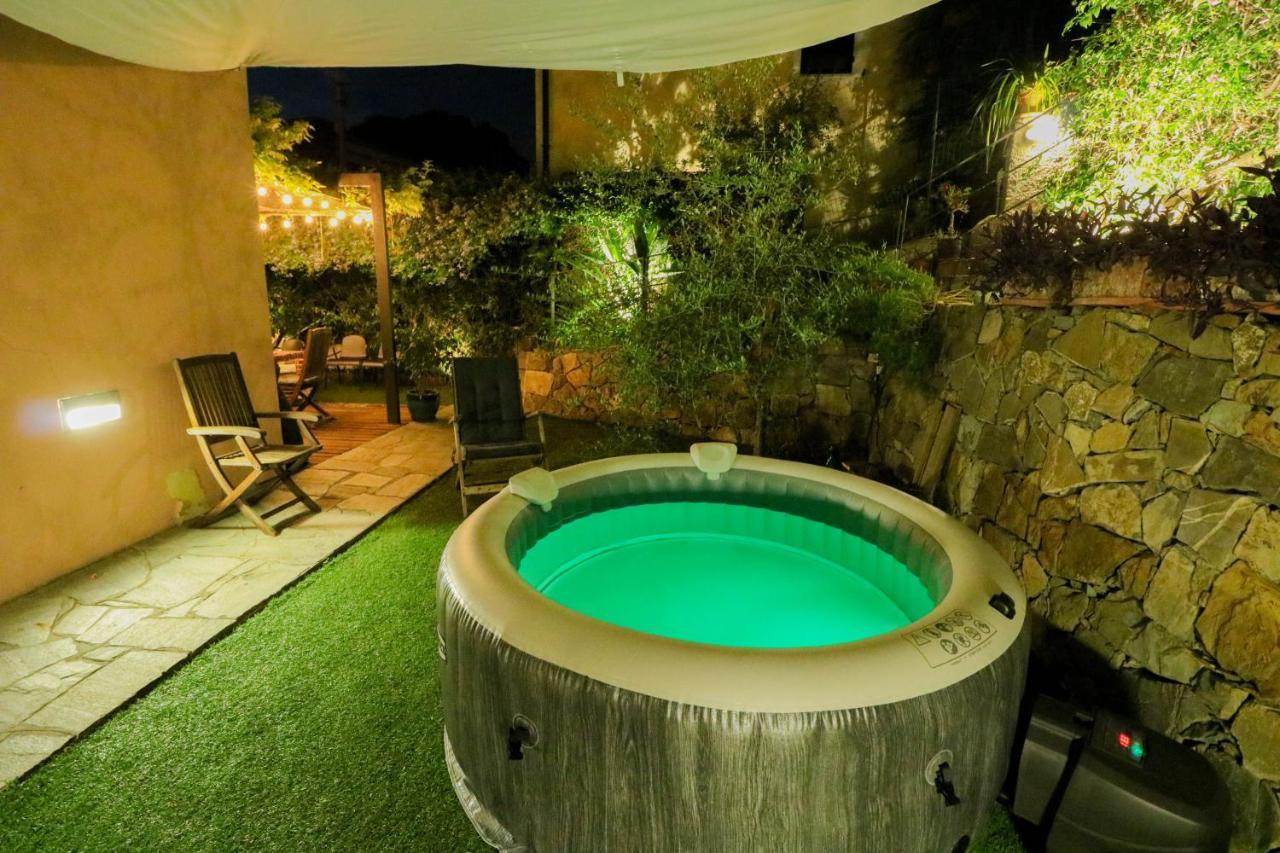 Apartamento H11 - COUNTRY LUX - Jacuzzi - Sanremo - Garden Exterior foto