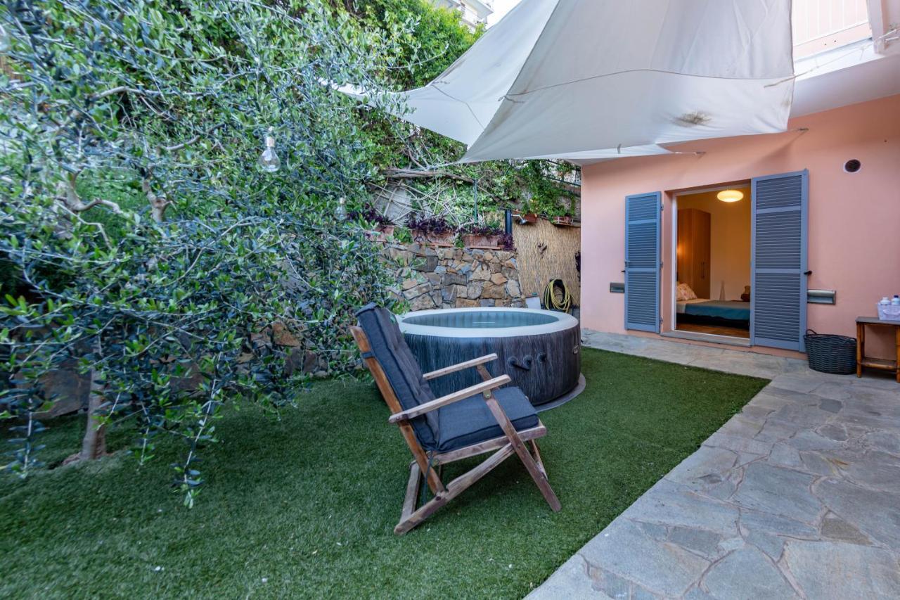 Apartamento H11 - COUNTRY LUX - Jacuzzi - Sanremo - Garden Exterior foto