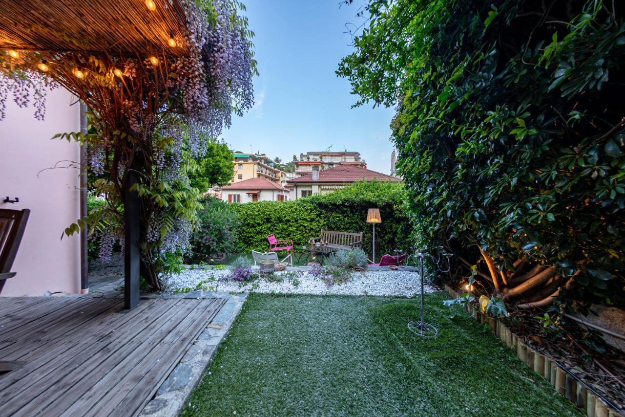 Apartamento H11 - COUNTRY LUX - Jacuzzi - Sanremo - Garden Exterior foto