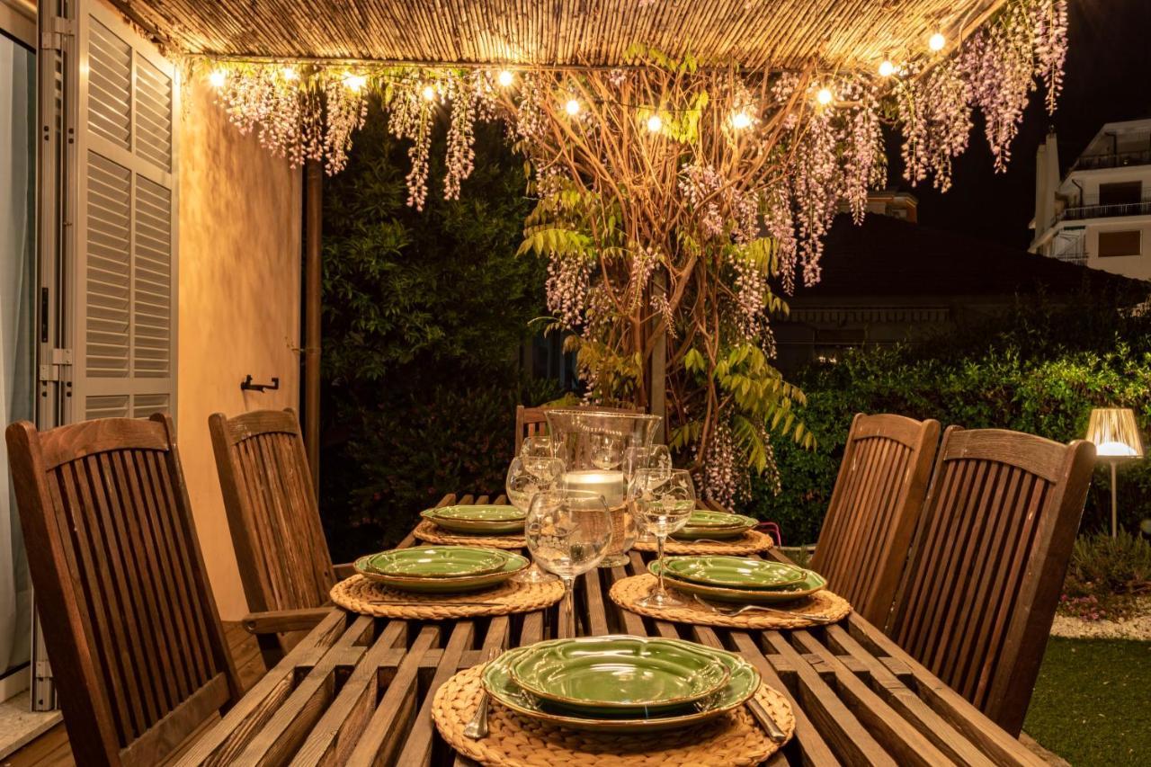 Apartamento H11 - COUNTRY LUX - Jacuzzi - Sanremo - Garden Exterior foto