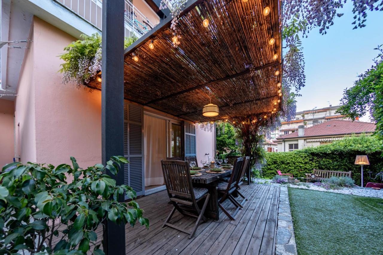 Apartamento H11 - COUNTRY LUX - Jacuzzi - Sanremo - Garden Exterior foto