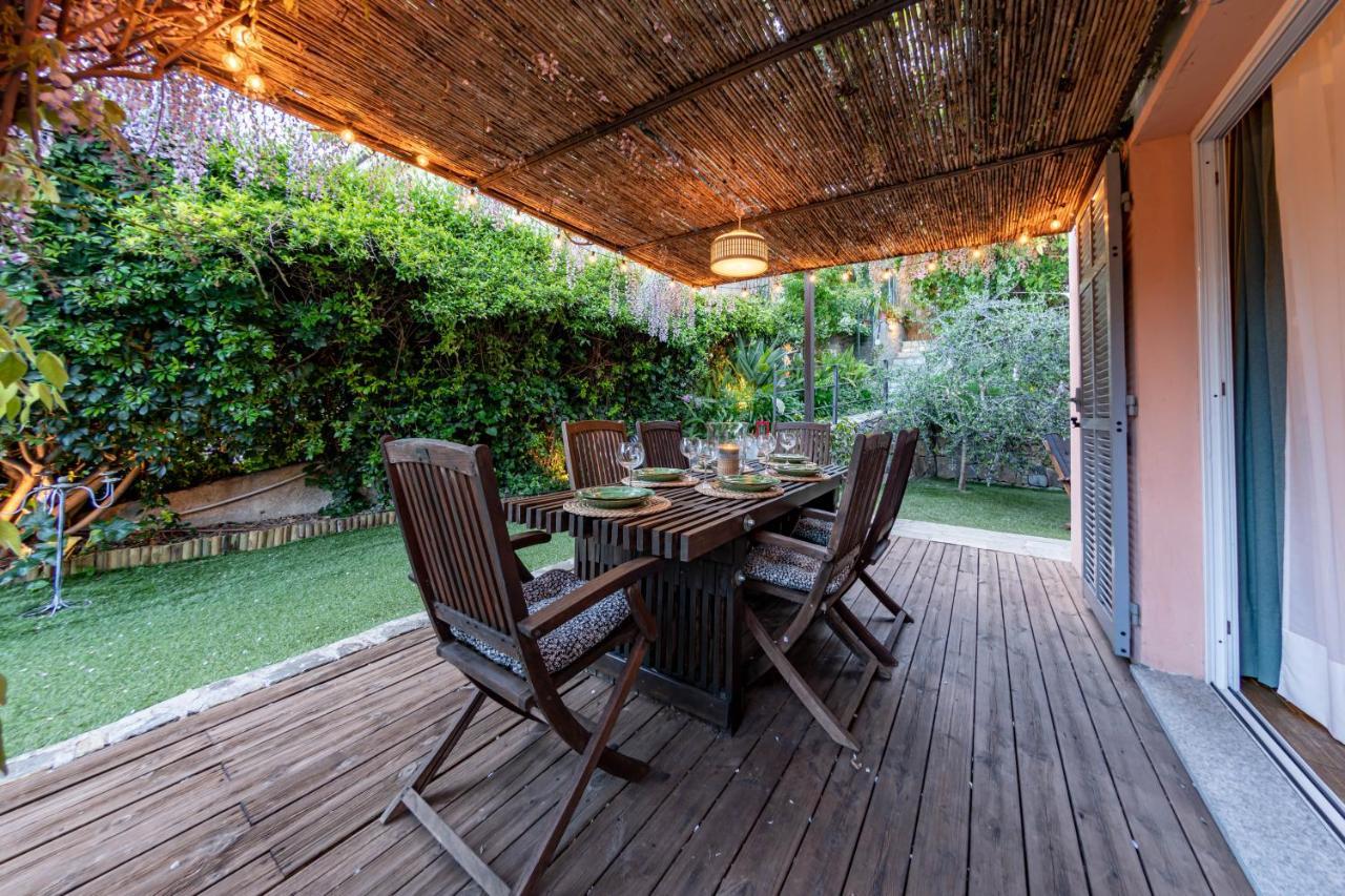 Apartamento H11 - COUNTRY LUX - Jacuzzi - Sanremo - Garden Exterior foto